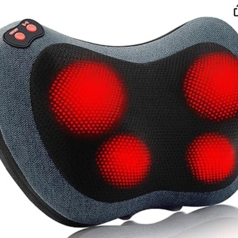 Papillon Neck Massager Shiatsu Electric Back Massager with Heat - Great Device!